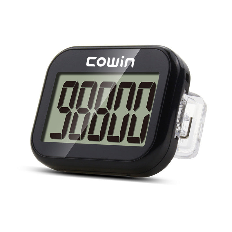 Cowin 3D Pedometer for Walking, Simple Step Counter for Walking with Removable Clip and Lanyard, Accurate Pedometers for Steps, Step Tracker with Large Display for Men Women and Kids