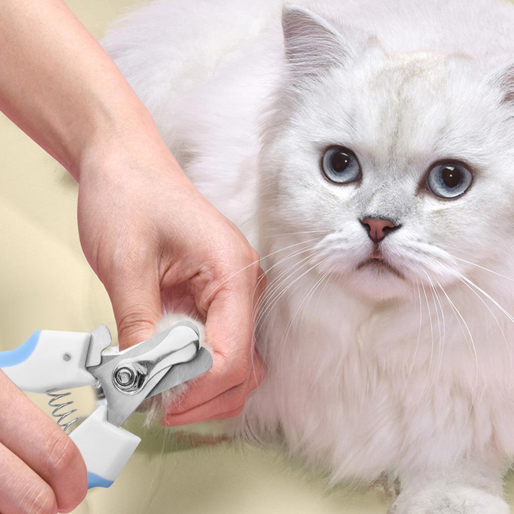 MEIDONG Coupe Ongles chien,Coupe Griffe avec Lime à Ongles, Coupe-ongles pour Chats Chiens avec garde de sécurité.
