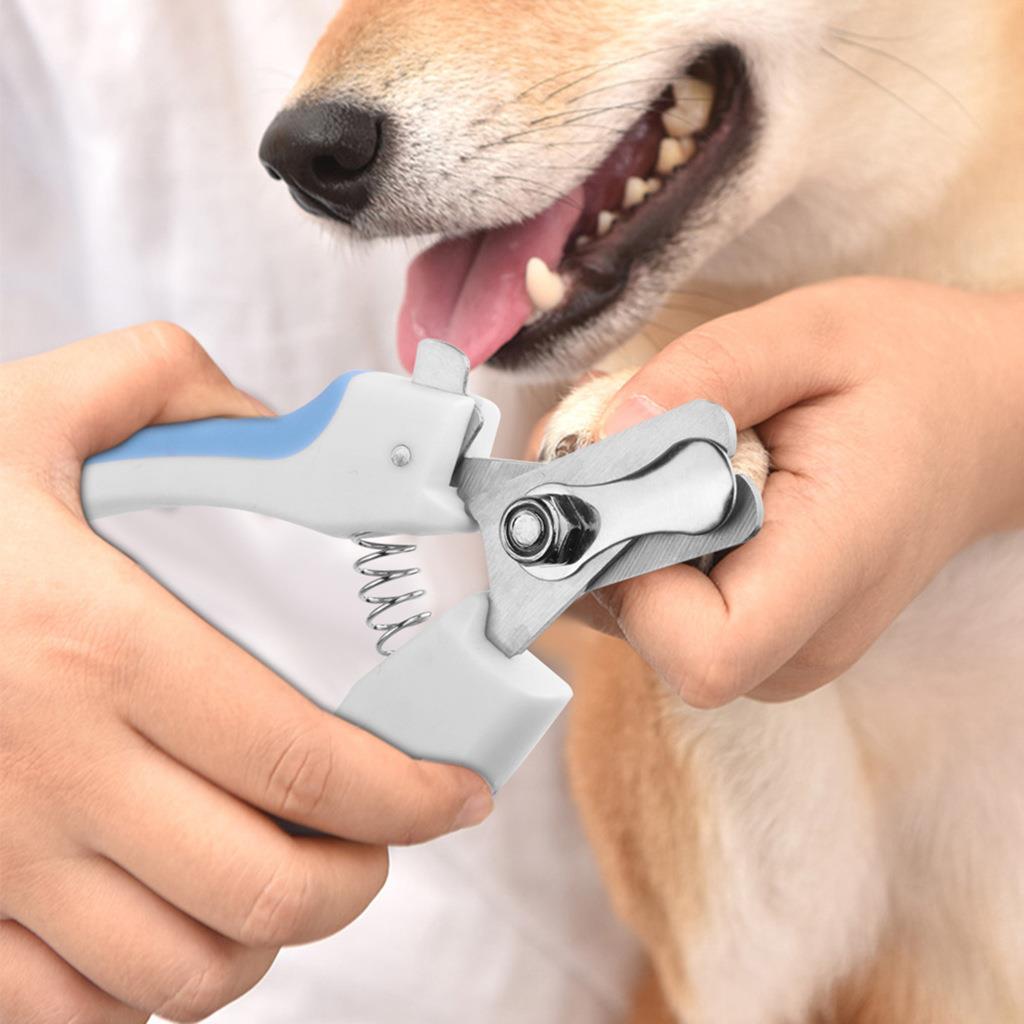 MEIDONG Coupe Ongles chien,Coupe Griffe avec Lime à Ongles, Coupe-ongles pour Chats Chiens avec garde de sécurité.