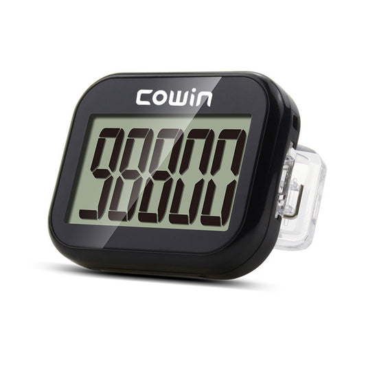 Cowin 3D Pedometer for Walking, Simple Step Counter for Walking with Removable Clip and Lanyard, Accurate Pedometers for Steps, Step Tracker with Large Display for Men Women and Kids