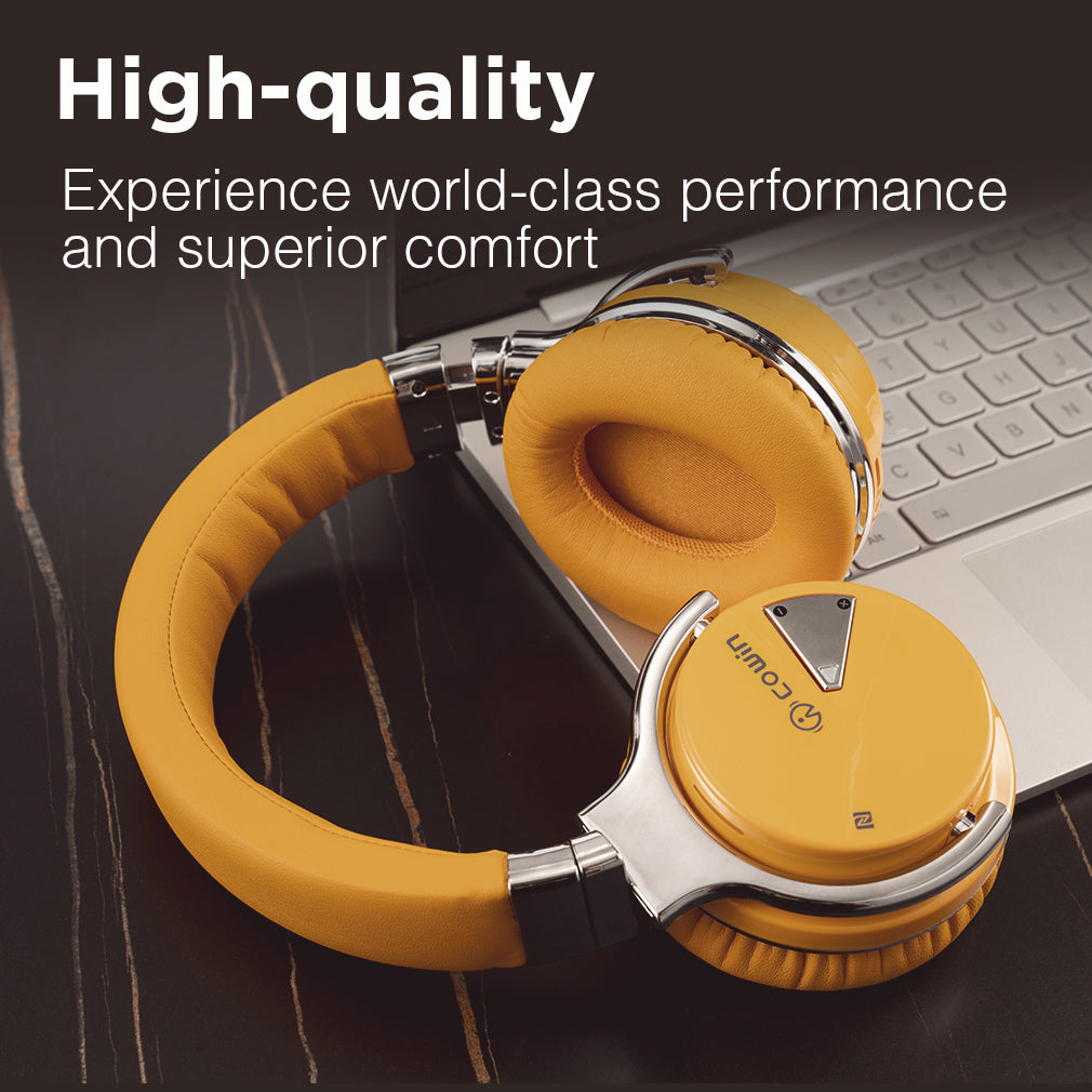 CASQUE BLUETOOTH SUR-AURICULAIRE À ANNULATION ACTIVE DU BRUIT E7