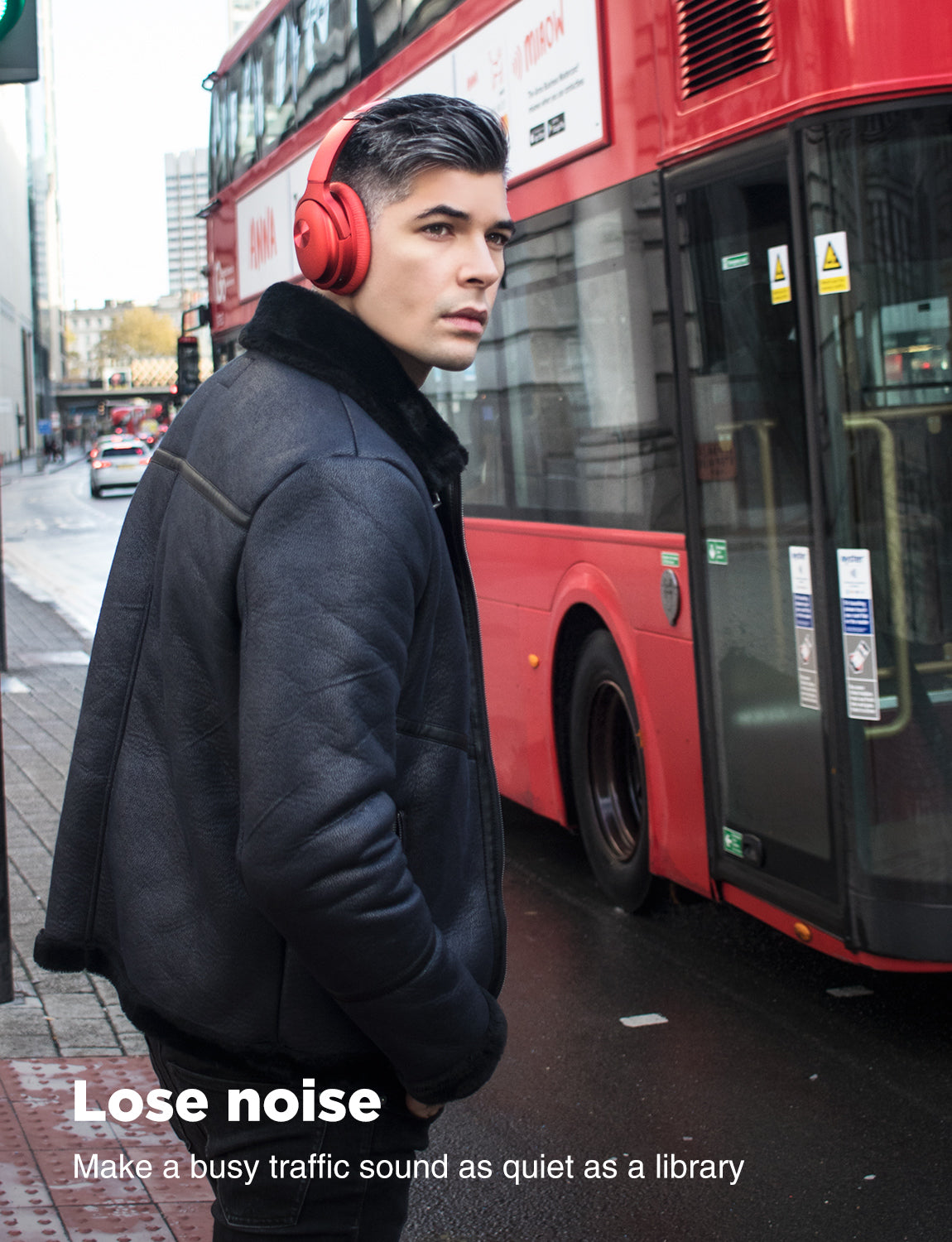 CASQUE BLUETOOTH À RÉDUCTION ACTIVE DU BRUIT SE7 DUAL FEEDBACK